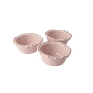 Melamine Pearl Snack Bowl 12cm - Pink
