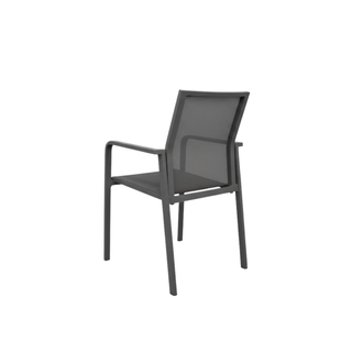 Noosa Outdoor Dining Chair - Charcoal