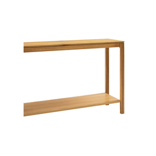 Aurora Oak Console Table 120x38cm - Solid American White Oak