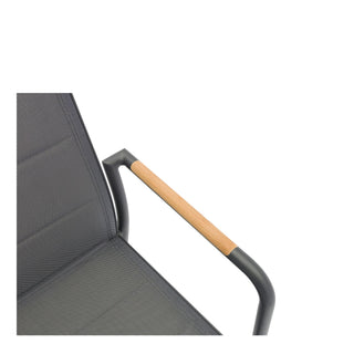 Swing Outdoor Dining Chair - Charcoal