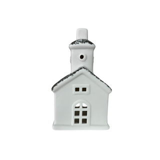 Tea Light Church with Speckled Roof