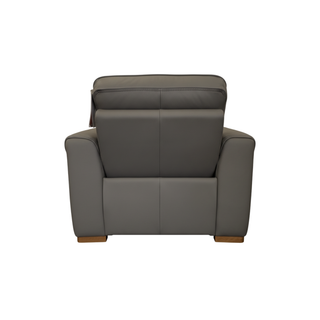 Monaco Power Recliner Chair - Urban Sofa - Miami Storm Grey Leather