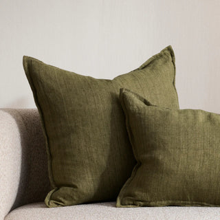 Cushion - Cassia With Feather Inner - Military