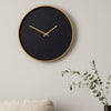 Modern Wall Clock 60cm - Black