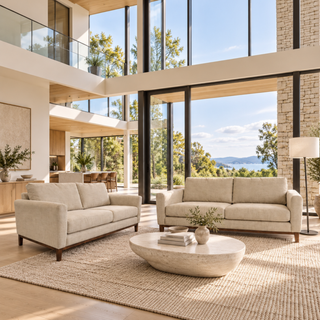 Hammond 3+2.5 Str - NZ Made Suite - Zion Natural Fabric