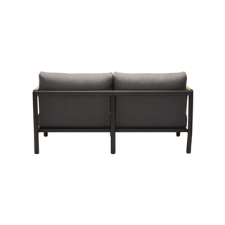 Grenada Outdoor 2-Seater Sofa - Charcoal