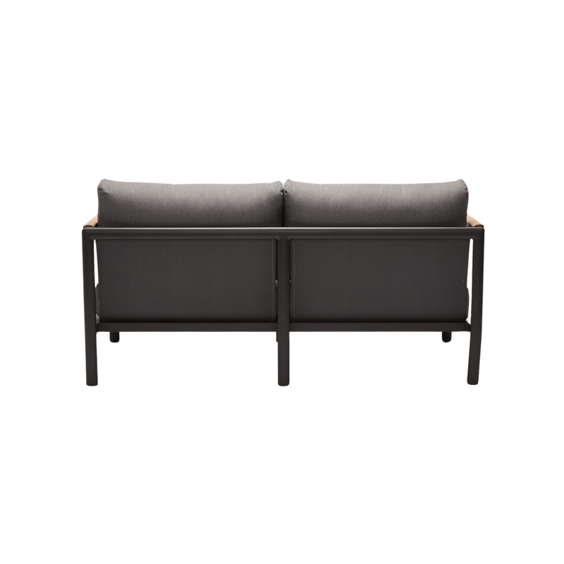 Grenada Outdoor 2-Seater Sofa - Charcoal