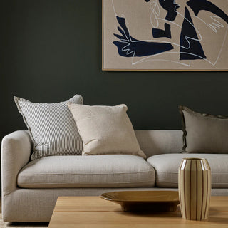 Cushion - Rowan With Feather Inner - Olive