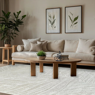 Indoor/Outdoor Rug - Studio - 100% Polypropylene - Botanic Beige - 160x230cm