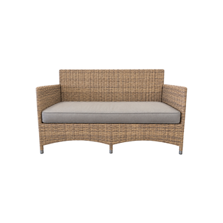 Cayman 2-Str Outdoor Sofa - German Rehau Wicker - Kubu