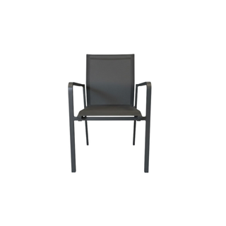 Noosa Outdoor Dining Chair - Charcoal