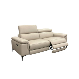 Marley 3+2 Suite Power Lounge Suite with Adjustable Headrests - Urban Sofa - Westeros Dove Grey Leather
