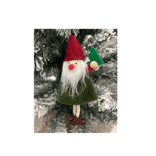 Xmas Decoration - Green Coat