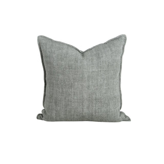 Cushion - Flaxmill With Feather Inner - Sage