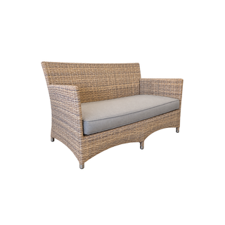Cayman 2-Str Outdoor Sofa - German Rehau Wicker - Kubu