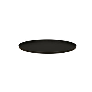 Round Ottoman Tray - Black