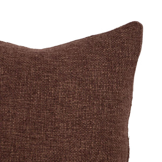 Cushion - Cyprian with Feather Inner - Espresso