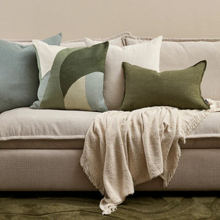 Throw - Lily - Cotton Blend - Ivory