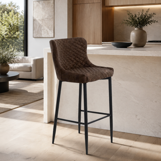 Ottowa Counter Stool - Brown PU