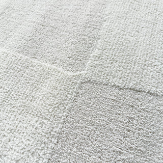 Rug - Hudson - Soft Grey Checker - 160x230cm