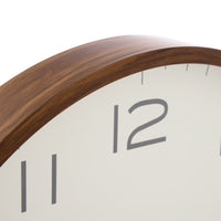 Cody Wall Clock 51cm - Walnut