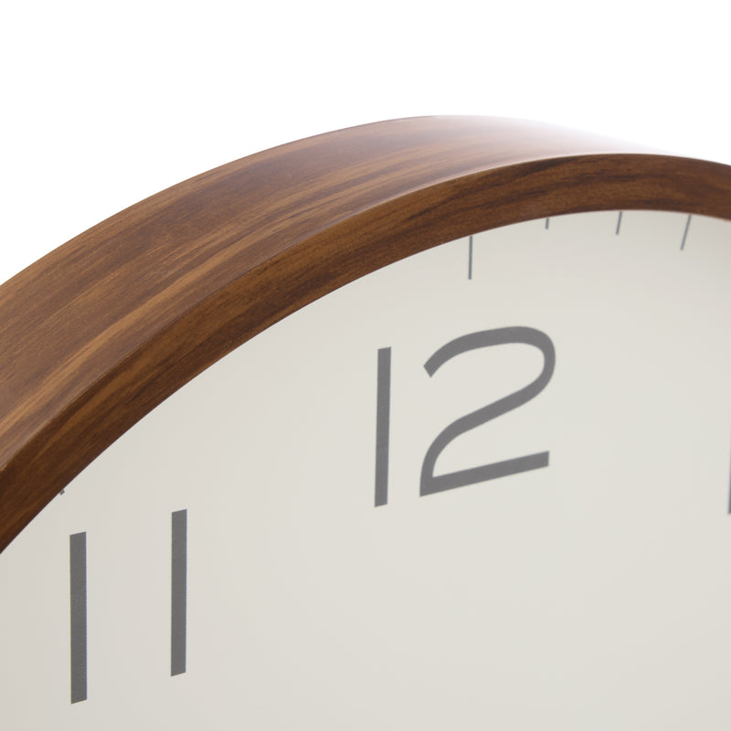 Cody Wall Clock 51cm - Walnut