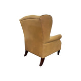 Admiral Wing Chair in Steam Tan Fabric