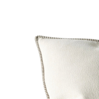 Cushion - Alba with Feather Inner - Bone
