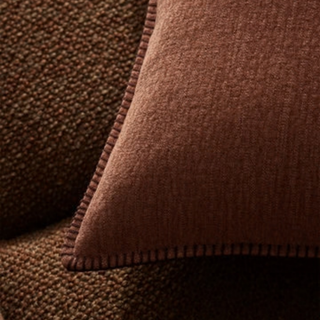 Cushion - Alba with Feather Inner - Rust