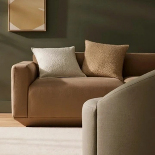 Cushion - Alberto with Feather Inner - Ivory