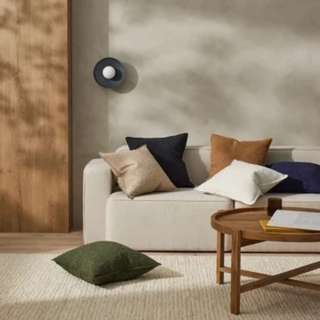 Cushion - Alberto with Feather Inner - Ivory