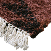 Terracotta Rug Corner wth Tassles
