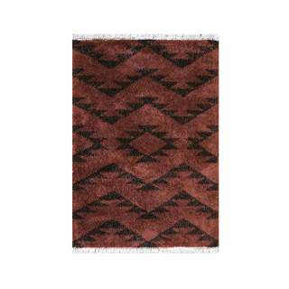 Ankara Terracotta Rug - Shaggy