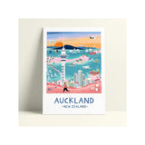 A3 Auckland Pastel Print