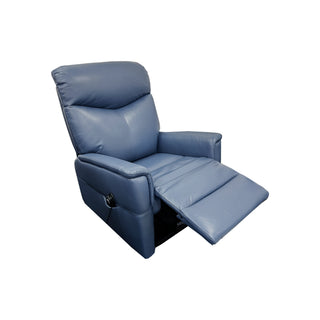 Avenue Lift Chair - Rio Blue Leather