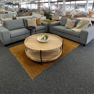 Boston 3+2.5 Seater - Baystyle Graphite Fabric - NZ Made