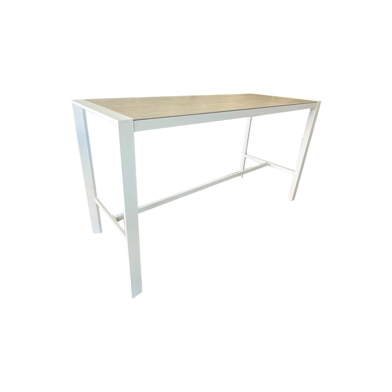 Bremen Outdoor Bar Table White