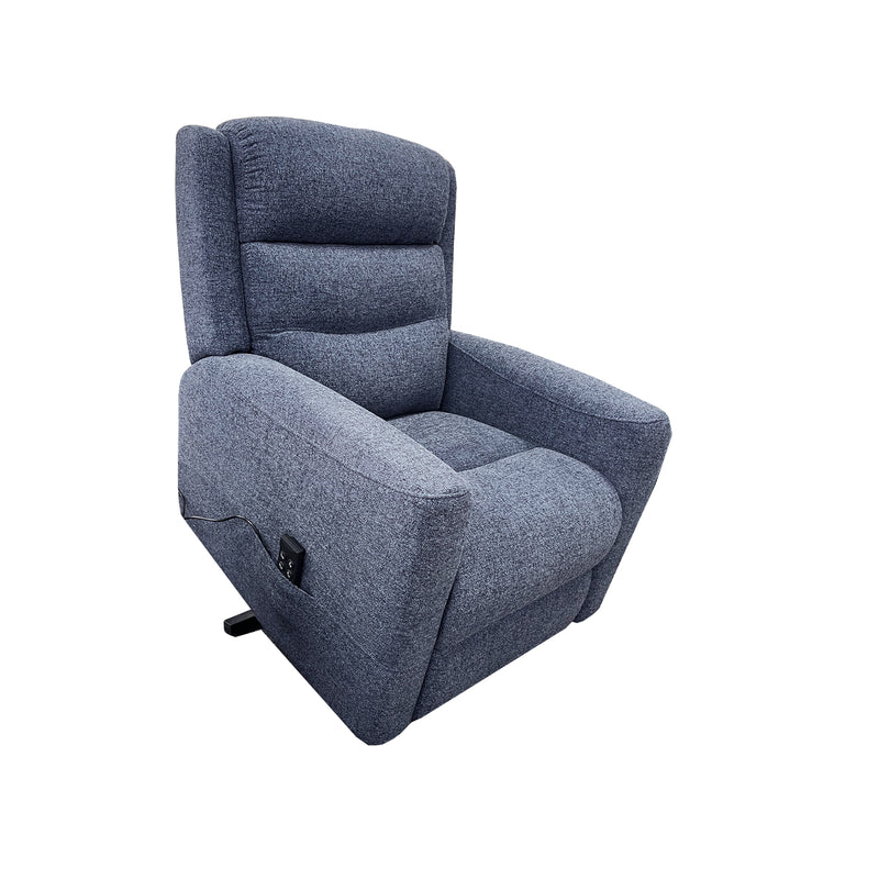 Broadway Lift & Recline in Believe Navy Fabric