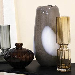 Broste Vase - Taupe Spot