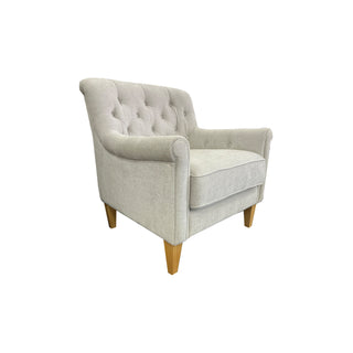 Captain Club Chair - Hale Linen Fabric