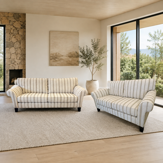 Parklane 3+2.5 Seater - NZ Made - Warwick Wren Linen Fabric