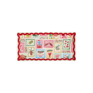 Christmas Themed Ceramic Plate