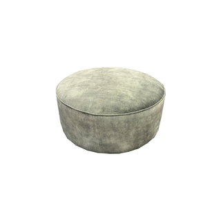 Cloud Ottoman - Forest Green Velvet