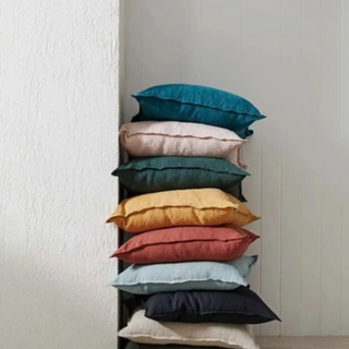 Cushion - Como with Feather Inner - Shadow
