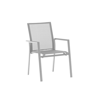 Como Single Sling Outdoor Chair - White1