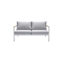 Copenhagen Outdoor Lounge - 2 Seater - White