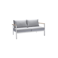 Copenhagen Outdoor Lounge - 2 Seater - White