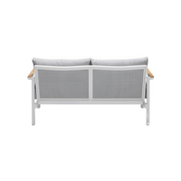 Copenhagen Outdoor Lounge - 2 Seater - White