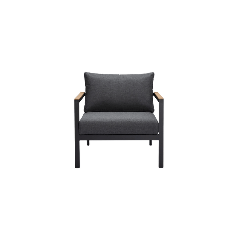 Copenhagen Outdoor Lounge Chair - Charcoal