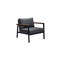 Copenhagen Outdoor Lounge Chair - Charcoal